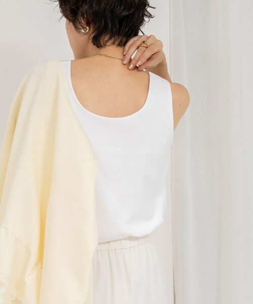 NOLLEY'S（ノーリーズ） タンクトップ ノースリーブ 「手洗い可能