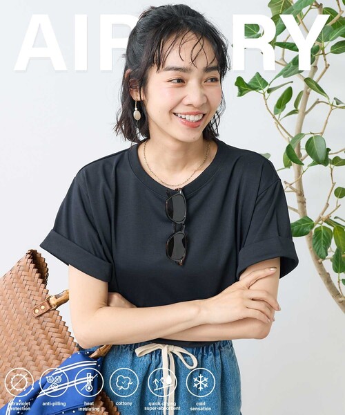 FREAK'S STORE tシャツ 「接触冷感/UV」 AIRDRY HIGHCOOL ロール