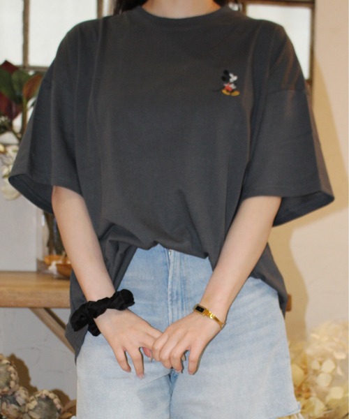 Disney tシャツ 「DISNEY/ディズニー」WIDEシルエット ワン