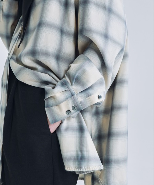 CREDONA チェックシャツ CREDONA ブラウス シャツ ROME CHECK SHIRTS/ローマチェック