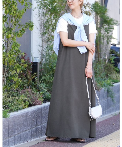 reca（レカ） ワンピース 「ZOZOTOWN限定」前後2wayキャミワンピース