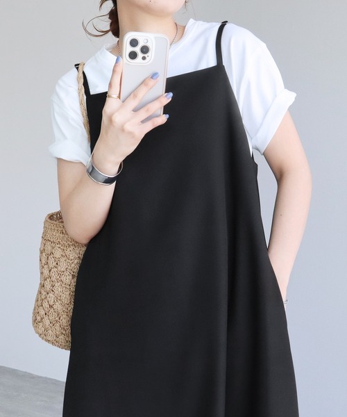 reca（レカ） ワンピース 「ZOZOTOWN限定」前後2wayキャミワンピース