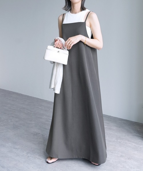 reca（レカ） ワンピース 「ZOZOTOWN限定」前後2wayキャミワンピース