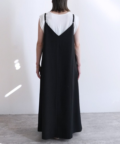 reca（レカ） ワンピース 「ZOZOTOWN限定」前後2wayキャミワンピース