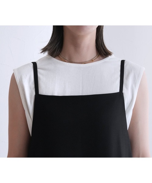 reca（レカ） ワンピース 「ZOZOTOWN限定」前後2wayキャミワンピース