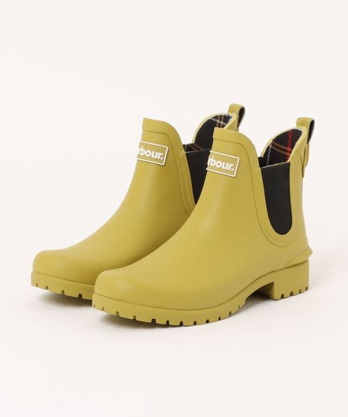 Barbour 長靴 レインブーツ Wilton サイドゴア レディース