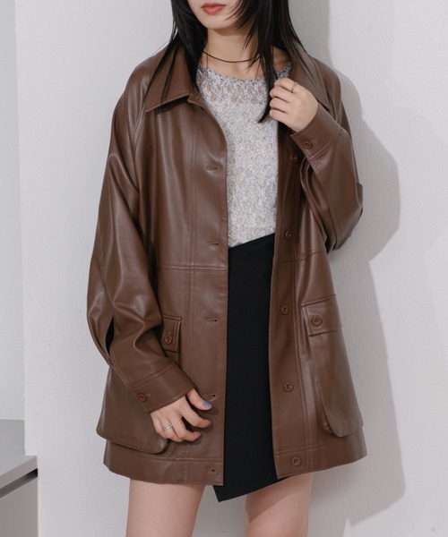 Kastane（カスタネ） ジャケット FREE ブラウン レディース : ZOZOTOWN