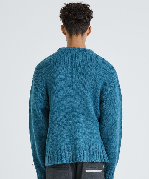 NEON SIGN（ネオンサイン） 長袖ニット 44 ブラック メンズ : ZOZOTOWN