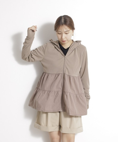 UNDOVE パーカー 「UNDOVE」「はっ水/ストレッチ/UV対策/接触冷