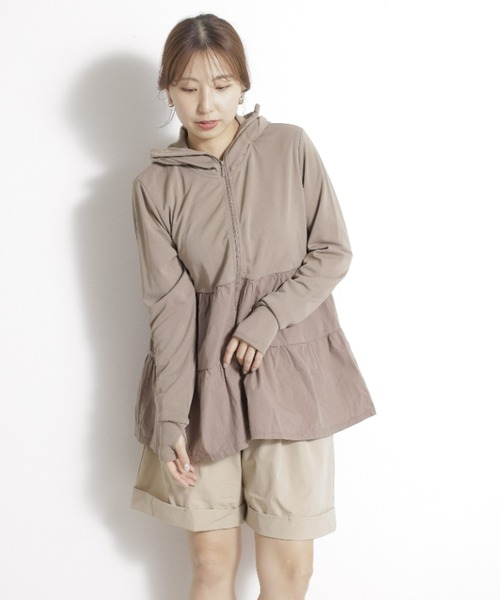 UNDOVE パーカー 「UNDOVE」「はっ水/ストレッチ/UV対策/接触冷