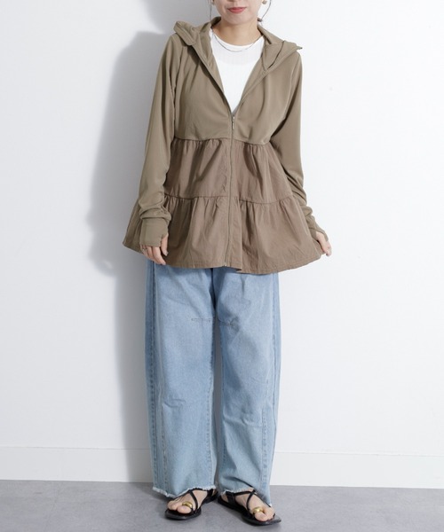 UNDOVE パーカー 「UNDOVE」「はっ水/ストレッチ/UV対策/接触冷