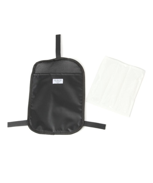 小物 rilakorila1223 LAKOLE（ラコレ） 「背中ひんやり」保冷剤つきメッシュポケット