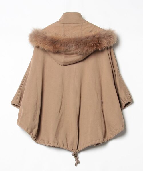 BURBERRY BLUE LABEL 「BURBERRY LABEL」 ワンポイントポンチョ BURBERRY BLUE LABEL 「BURBERRY LABEL」 ワンポイントポンチョ