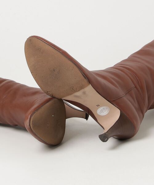 「UNITED ARROWS」 ロングブーツ 36 ブラウン レディース_画像3