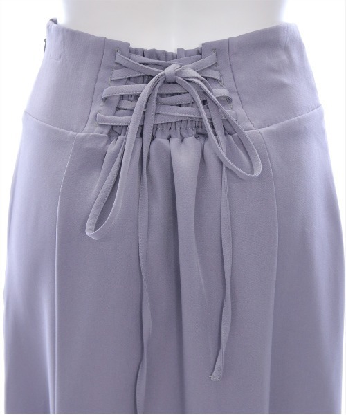 CLEAR BASIC スカート 「低身長サイズ有」バックレースアップ