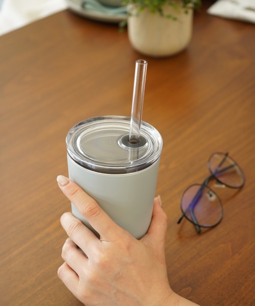 タンブラー KINTO（キントー）トゥーゴータンブラー 480ml ストロー付 | ブランド登録なし | 03