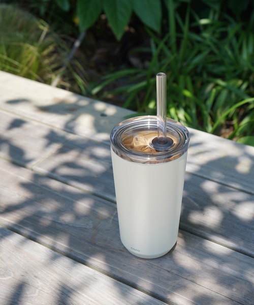 タンブラー KINTO（キントー）トゥーゴータンブラー 480ml ストロー付 | ブランド登録なし | 09