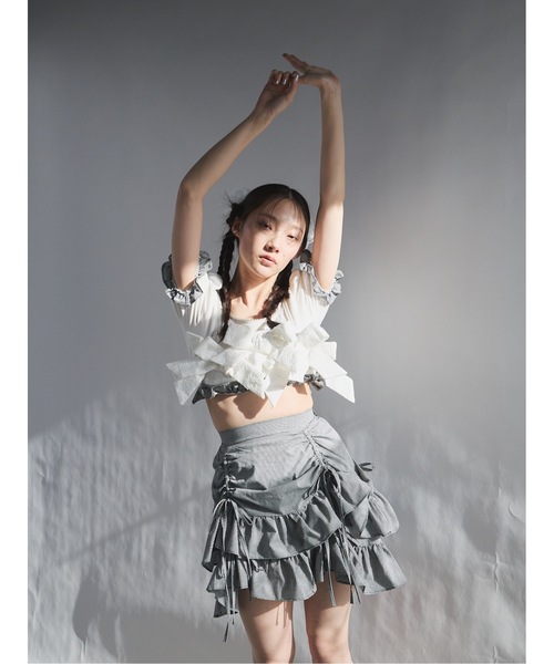 新品未使用 lilLily チェックビスチェ レッド ブルータータン lilLilly（キャミソール）のフリマアイテム一覧