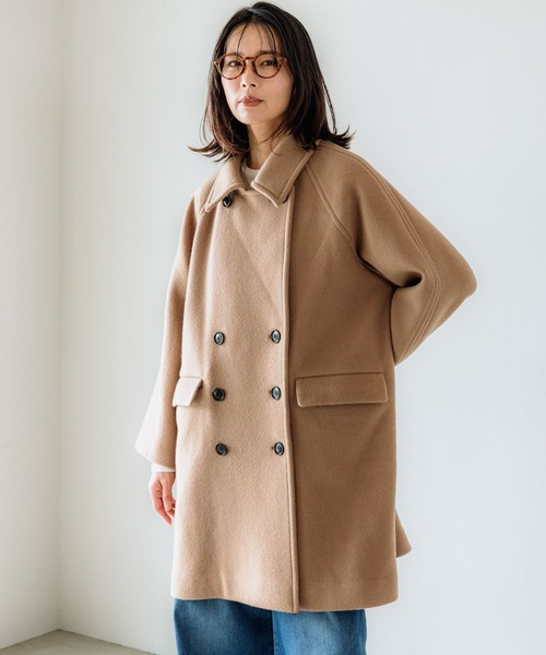 BARNYARDSTORM（バンヤードストーム） ピーコート 1 レッド レディース