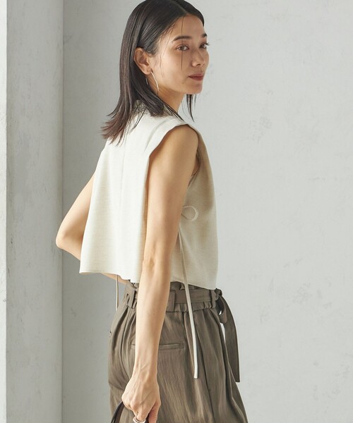 ブラウス シャツ 小泉里子コラボ:「手洗い可能」スラブ 綿麻混 ブラウス レディース SHIPS ブラウス シャツ 小泉里子コラボ:「手洗い可能」スラブ 綿