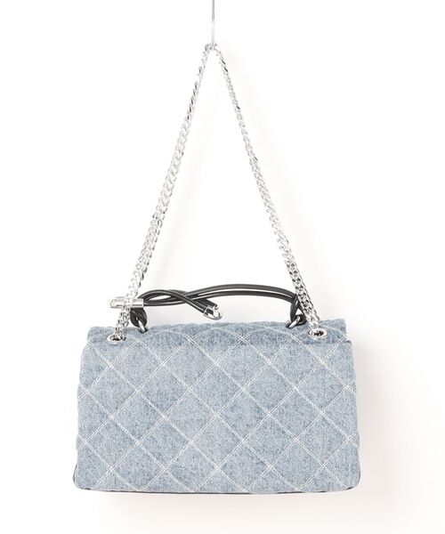 MARC JACOBS ショルダーバッグ バッグ THE QUILTED DENIM DUAL
