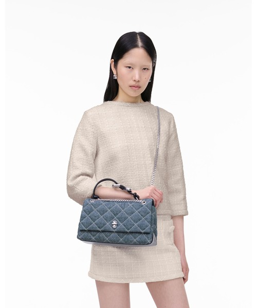 ★マーク ジェイコブス コンバーチブル デニム ショルダーバッグ MARC JACOBS ショルダーバッグ バッグ THE DENIM CHAIN SNAPSHOT