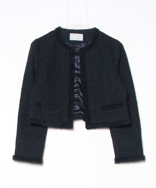 CELFORD（セルフォード） ツイードジャケット 36 ネイビー レディース