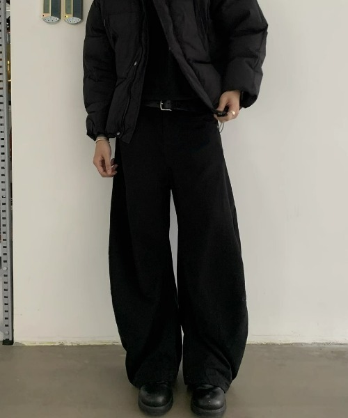 ワイドパンツ ジーンズ ルーズシルエットデニムパンツ メンズ