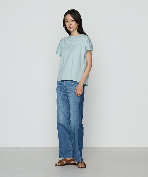COMME CA tシャツ コヒノールスムース ビスチェ風カットソー