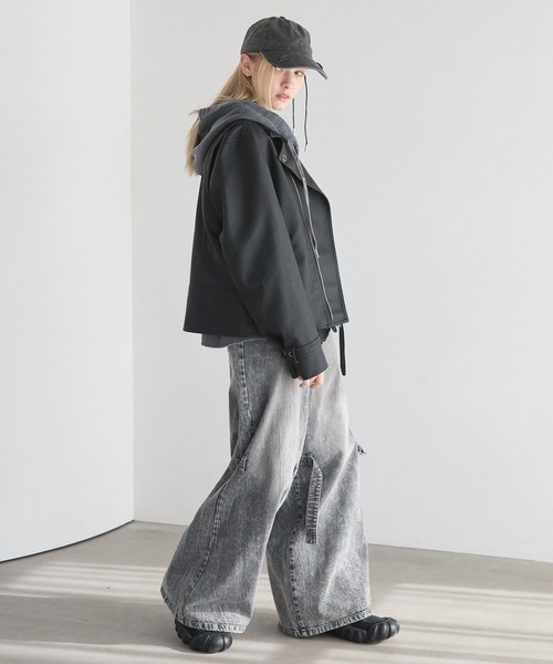 Spielio キャップ 帽子 「Spielio」Dove and cord design cap/ ハトメ