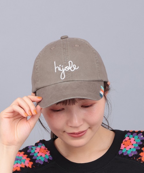 ちっかページ チチカカ（TITICACA） キャップ 帽子 カラフルランダムステッチ