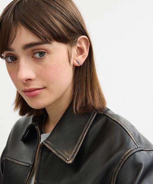 プレゼントに◆【COACH】スケルタル レキシー スタッド ピアス COACH ピアス スケルタル レキシー スタッド レディース