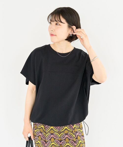 tシャツ バルーンパフドロストT レディース Green Parks tシャツ 裾ドロストバルーンTEE レディース