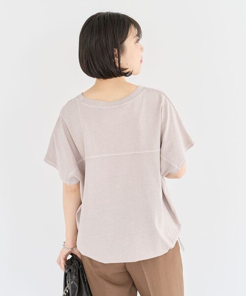 Green Parks tシャツ 裾ドロストバルーンTEE レディース