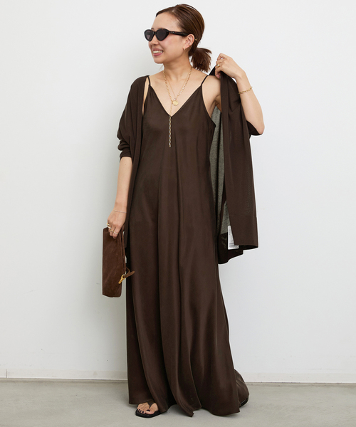 Deuxieme Classe（ドゥーズィエムクラス） ワンピース *Cu/R Camisole