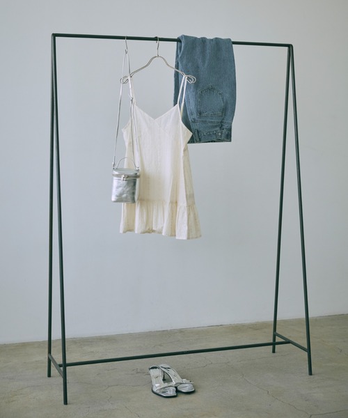 ブラウス シャツ Lace Gather Camisole Tunic レディース