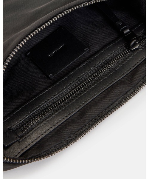[ALLSAINTS] сумка-пояс ONE SIZE черный × черный женский 