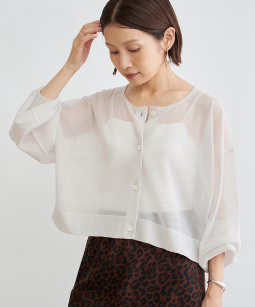 IENA カーディガン 「追加2」FILMY COTTONカーディガン
