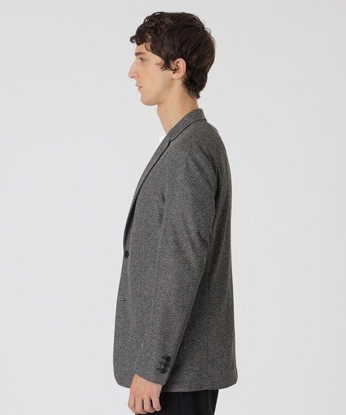 【美品】L ブラックレーベル アンコンジャケット クレストブリッジ メランジ BLACK LABEL CRESTBRIDGE（ブラックレーベル クレストブリッジ