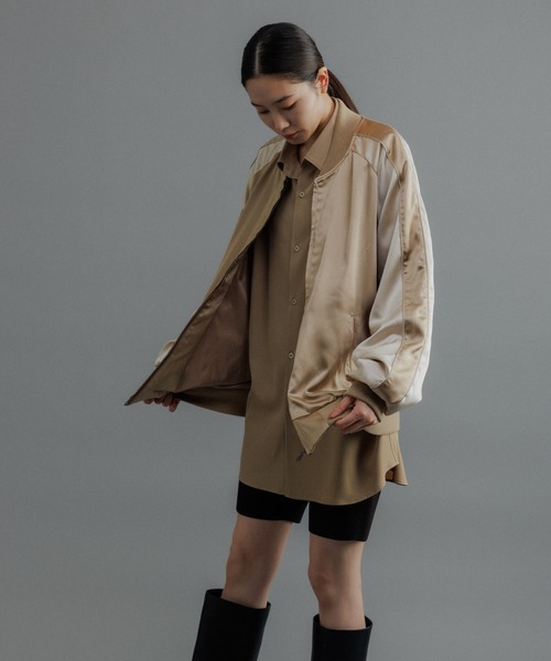 ADAM ET ROPE' スカジャン EUPHORIA 刺繍 ジップブルゾン セール 50%OFF】《新色追加》【WEB限定】スカジャン \EUPHORIA