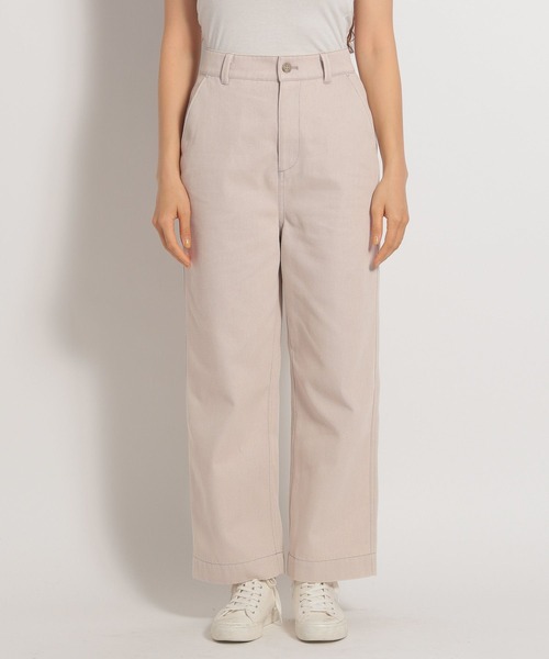 「niko and...」 チノパンツ MEDIUM イエロー レディース
