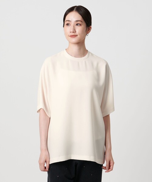 ブラウス シャツ ポリエステル Tブラウス ‐ウォッシャブル‐ レディース UNITED ARROWS ブラウス シャツ ポリエステル Tブラウス