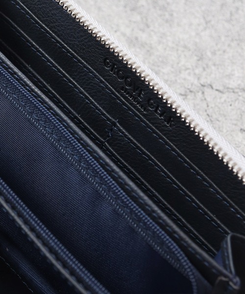 GROOVE GEAR 財布 サフィアーノレザー長財布 （ラウンドZIP