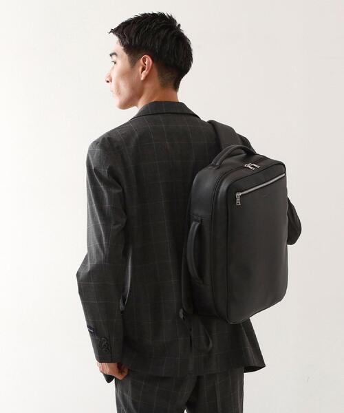 TUMI サフィアーノレザー(本革) リュック ハドソン バックパック TUMI