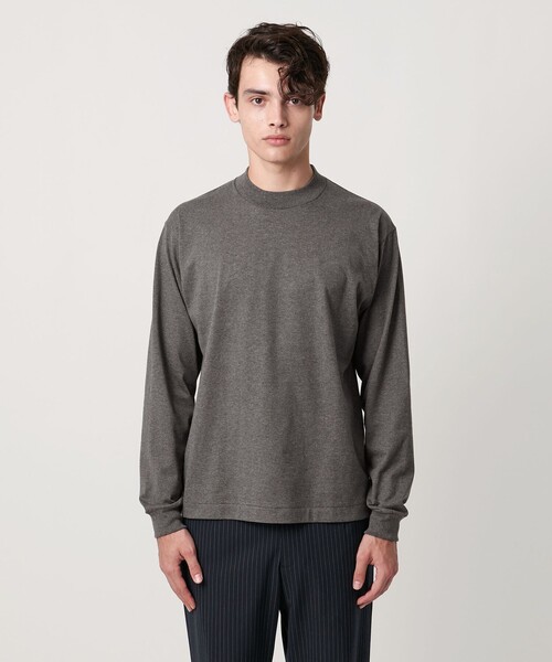 UNITED ARROWS tシャツ SARROWS オーガニックコットン モックネック