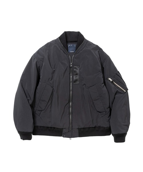 meanswhile（ミーンズワイル） ma1 ma-1 Loop Zip MA1 メンズ