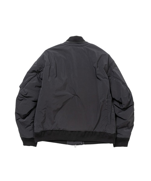 meanswhile（ミーンズワイル） ma1 ma-1 Loop Zip MA1 メンズ