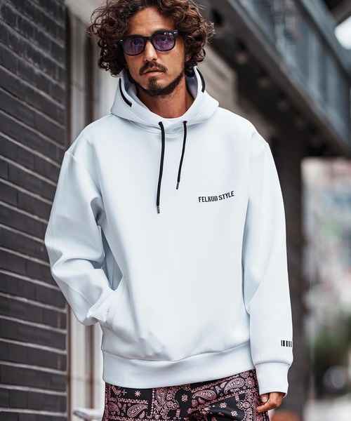 felkod（フィルコッド） パーカー mpa3929-Distinctive Cardboard Knit