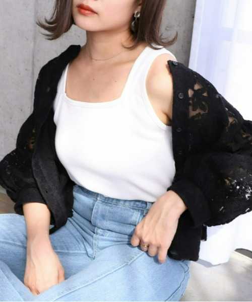 「moment+」 7分袖ブラウス M オフホワイト レディース_画像7