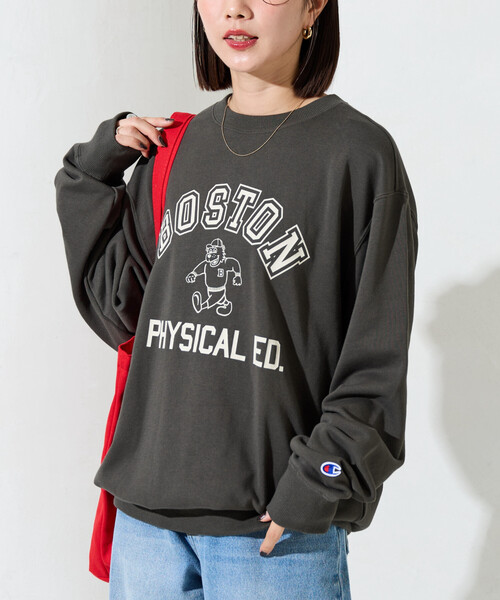 【美品】　シュプリーム　チャンピオン　ビッグロゴトレーナー FREAK'S STORE（フリークスストア） トレーナー スウェット 限定展開